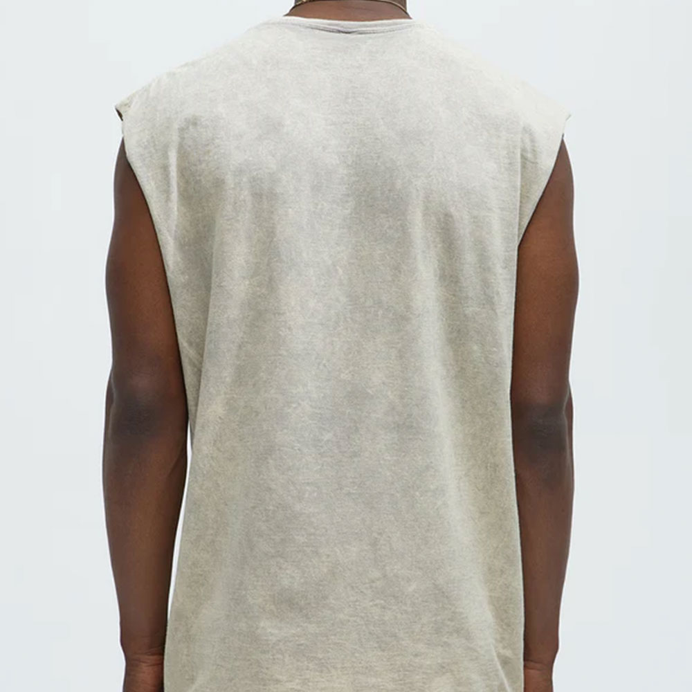 Misfits Muscle Tee - Taupe - Image 2