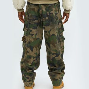 Baggy Bust That Mission Cargo Pant - Camouflage